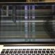 Skiles macbook ekranas